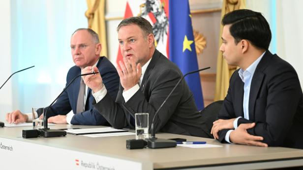 Karner, Babler, Shetty präsentieren Umsetzung des Asylpakts