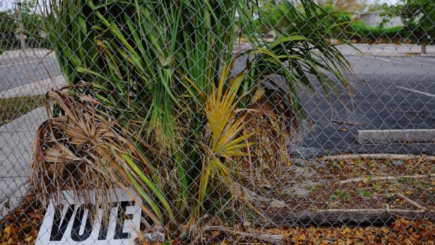 The town next to U.S. President-elect Donald Trumps residence at Mar-a-Lago, in West Palm Beach