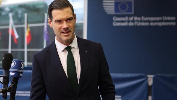 Schwedens Migrationsminister Johan Forssell.