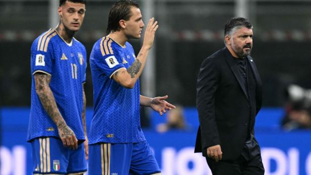 Das Bangen einer Nation: Italien fürchtet um die WM.   