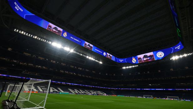 UEFA Champions League - Round of 16 - First Leg - Real Madrid v Manchester City