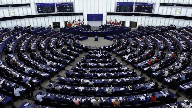 European Parliament session in Strasbourg