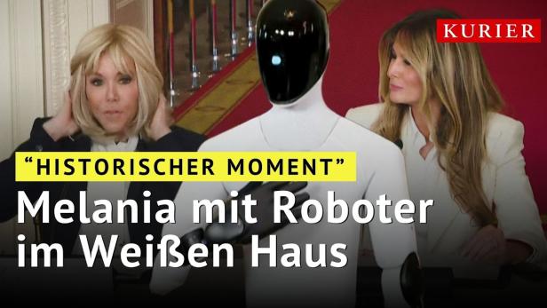 Melania Trump bringt Roboter ins Weiße Haus: KI soll Bildung verändern
