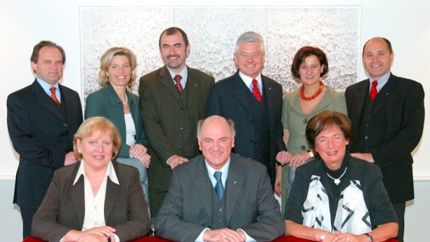 NÖ Landesregierung mit Pröll und Co.