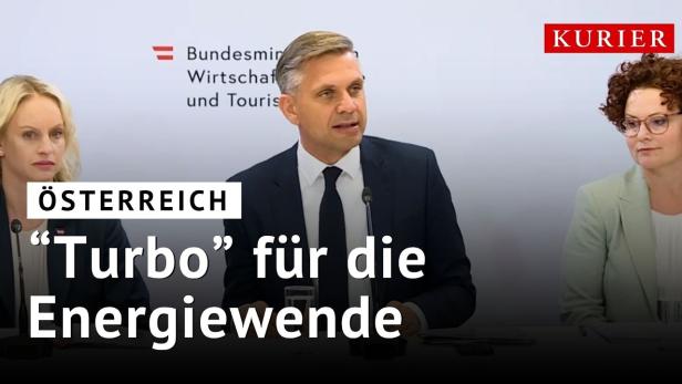 Turbo für Energiewende: Hattmannsdorfers Gesetz ist fertig