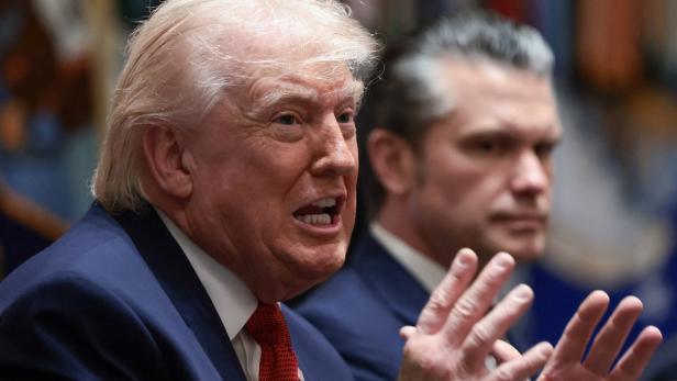 U.S. President Donald Trump holds a cabinet meeting at the White House in Washington