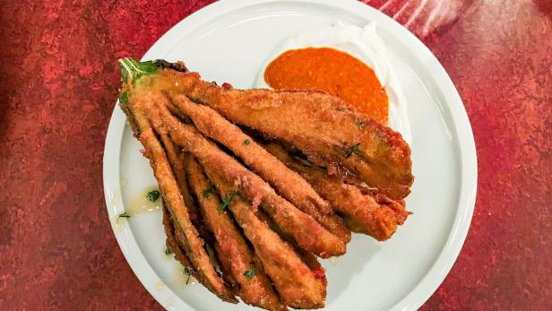 Auberginen-„Oktopus“