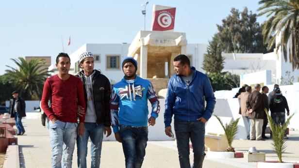 Tunesische Jugendliche.