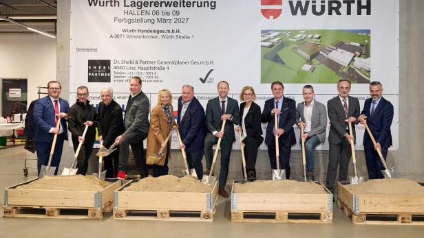 Spartenstich bei Würth