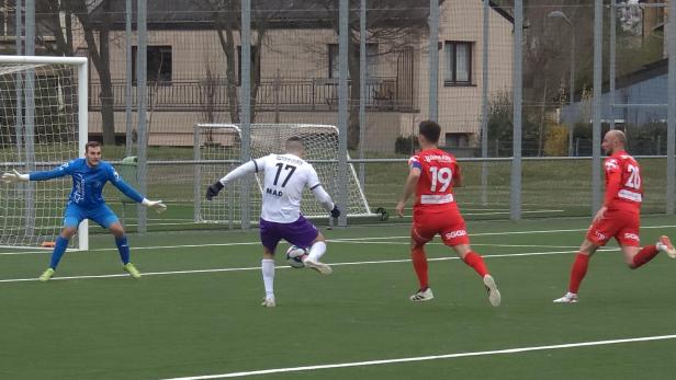 Mauer beinahe mit dem 1:0 in der Schlussphase