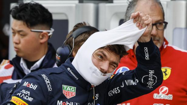 Verstappen ist frustriert