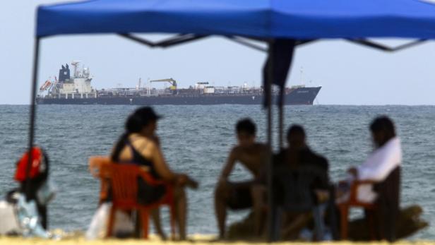 Russia-origin fuel tanker bound for Cuba anchored in Venezuelan waters