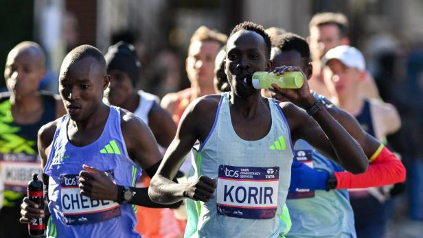 Marathonläufer Albert Korir in New York