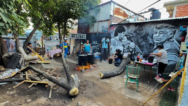 Maradonas Geburtshaus in Villa Fiorito