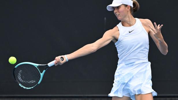 Erstes Sandplatz-Turnier heuer: Lilli Tagger