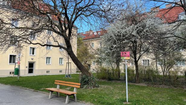 Ein klassischer Gemeindebau in Floridsdorf