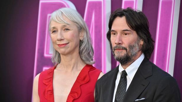  Alexandra Grant und Keanu Reeves bei einer Veranstaltung