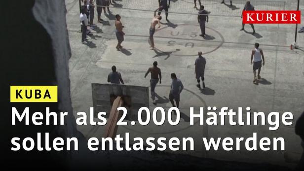 Kuba: Mehr als 2.000 Häftlinge sollen entlassen werden