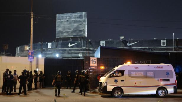 Der Ort der Tragödie in Lima