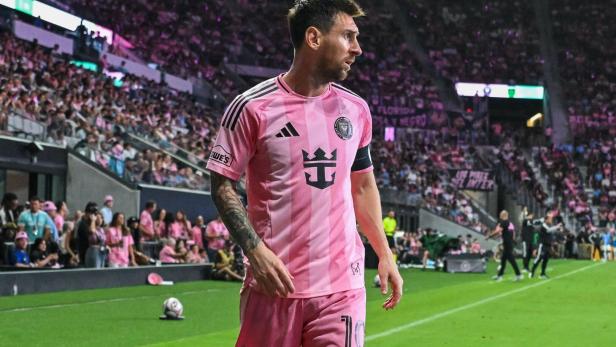 Messi im Spiel gegen Austin