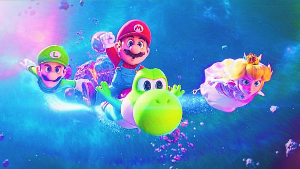 "Der Super Mario Galaxy Film" legt Blitzstart in Kinos hin