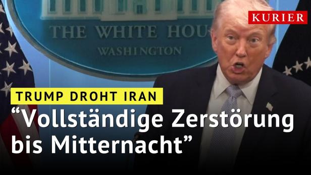 Iran-Krieg: Trump droht mit "vollständiger Zerstörung"