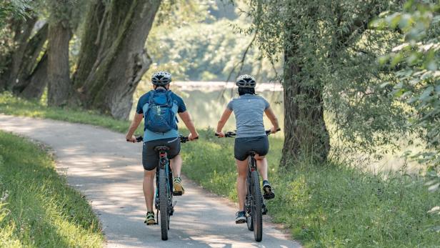 Weg führt großteils entlang der Ybbs