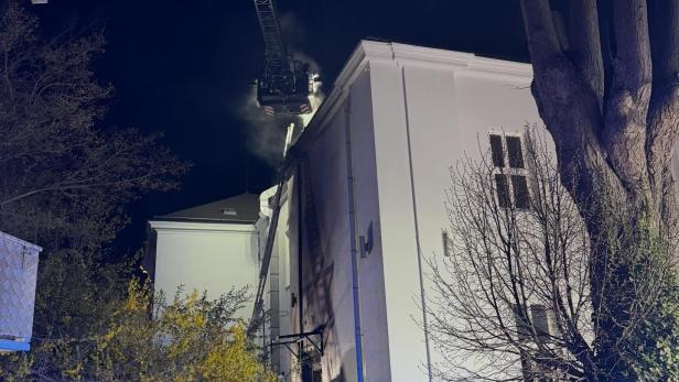 Brand im Art Brut Center Gugging