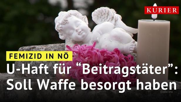 Femizid in NÖ: U-Haft wegen Beihilfe zu Mord beantragt