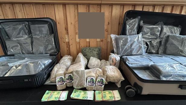 Sichergestelltes Suchtgift 