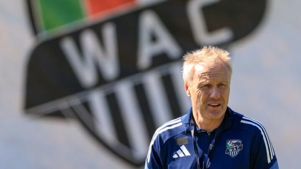 Thomas Silberberger ist bereits der vierte WAC-Trainer in dieser Saison