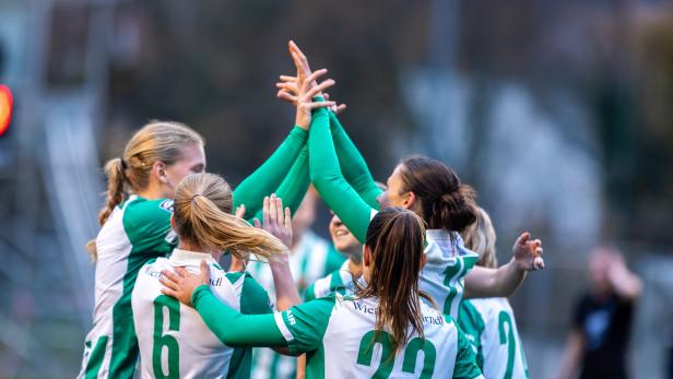 Nach oben geht es für die Rapid-Frauen.