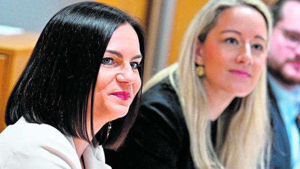 "NEUE EISENSTÄDTER" - KONSTITUIERENDE SITZUNG DES U-AUSSCHUSSES / EISENKOPF, KRUMBÖCK