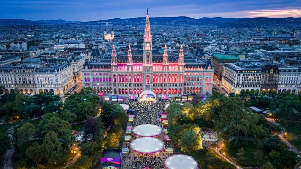 Song Contest Wien Red Carpet Rathausplatz