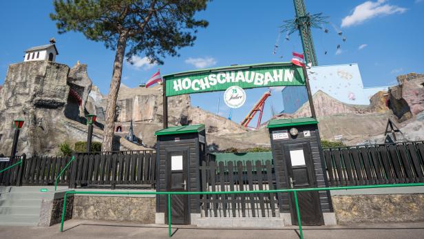 WIEN: VERLETZTE BEI UNFALL DER "WIENER HOCHSCHAUBAHN" IM WURSTELPRATER