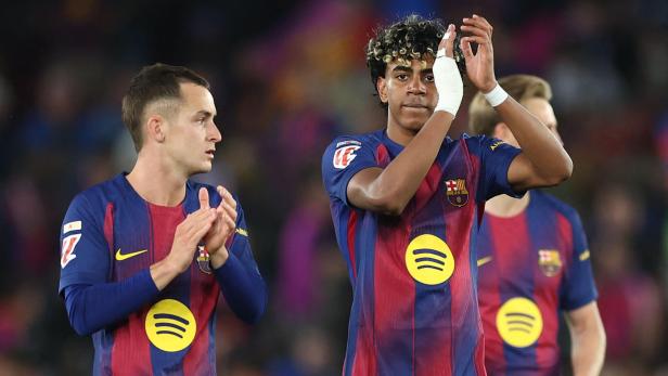 Barcelona-Star Lamine Yamal (re.)