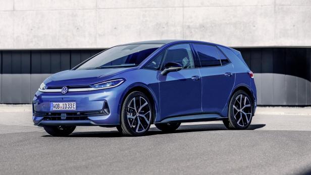 VW ID.3 Neo von seitlich vorne.