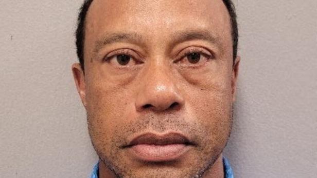 Golfstar Tiger Woods bei seiner Verhaftung