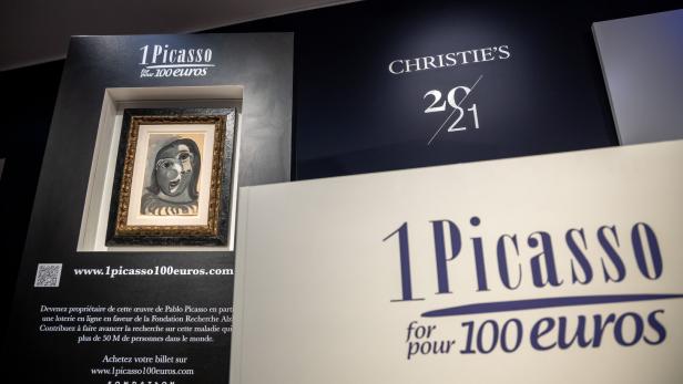 1 Picasso for 100 euros charity raffle at Christie's Paris