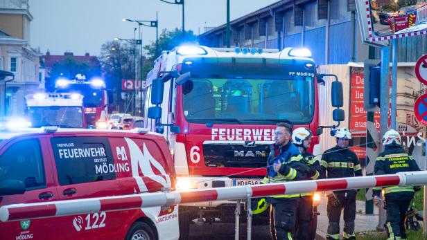 Ein Zug wie evakuiert