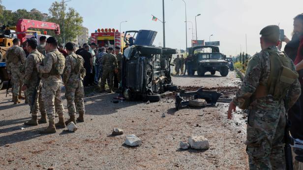 Israeli airstrike targets vehicle south of Beirut