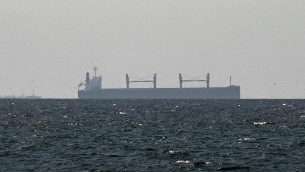 FILE PHOTO: FILE PHOTO: A cargo ship in the Gulf, near the Strait of Hormuz