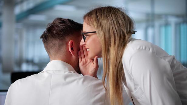 Whispering Secrets: Medical Doctor Staff Gossiping