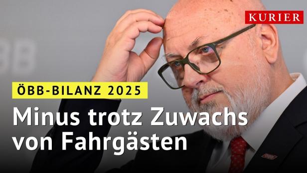 ÖBB-Statistik 2025: Fahrgastrekord - Gewinn bricht trotzdem ein
