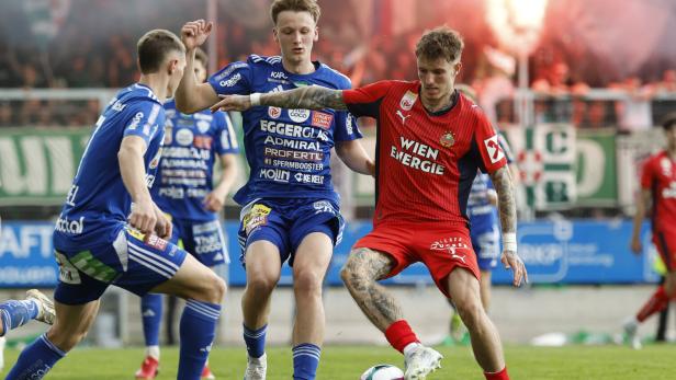 FUSSBALL: ADMIRAL BUNDESLIGA / MEISTERGRUPPE / 5. RUNDE: TSV EGGER GLAS HARTBERG - SK RAPID