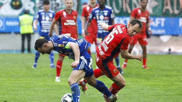 FUSSBALL: ADMIRAL BUNDESLIGA / MEISTERGRUPPE / 5. RUNDE: TSV EGGER GLAS HARTBERG - SK RAPID