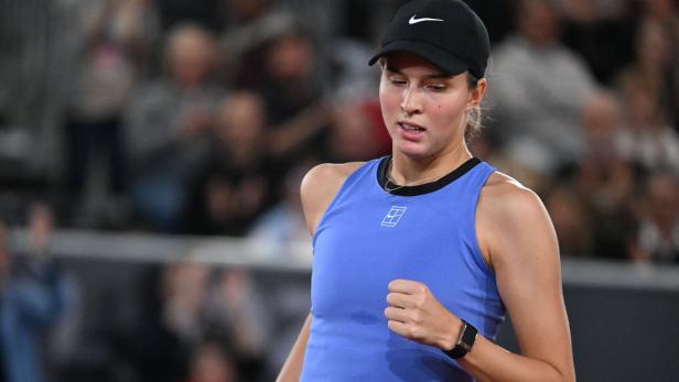 Lilli Tagger beim Turnier in Linz.