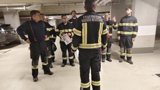 Schulung für die Einsatzkräfte im neuen Wohnviertel