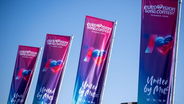 ++ THEMENBILD ++  WIENER STADTHALLE MIT EUROVISION SONG CONTEST (ESC) BRANDING