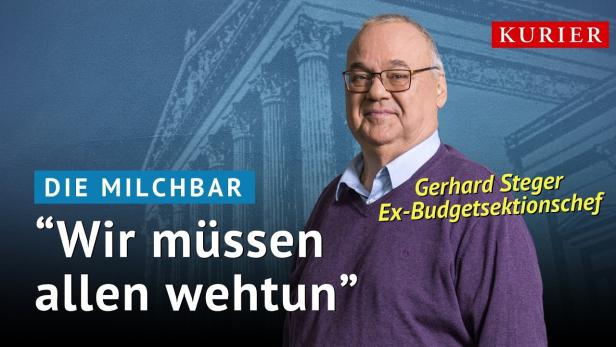 Ex-Budgetsektionschef Gerhard Steger: "Schnell geht gar nichts"